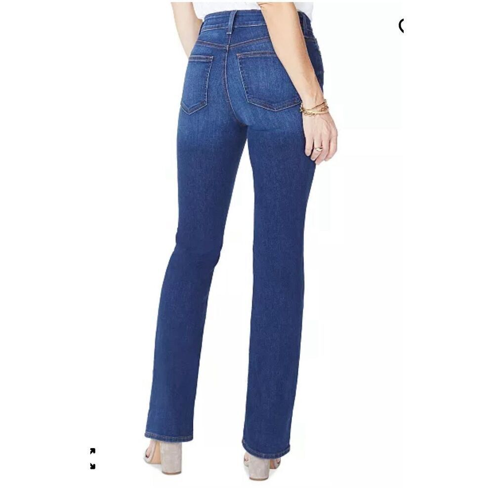 Nydj Barbara bootcut dark wash jean size 10 - Picture 2 of 8